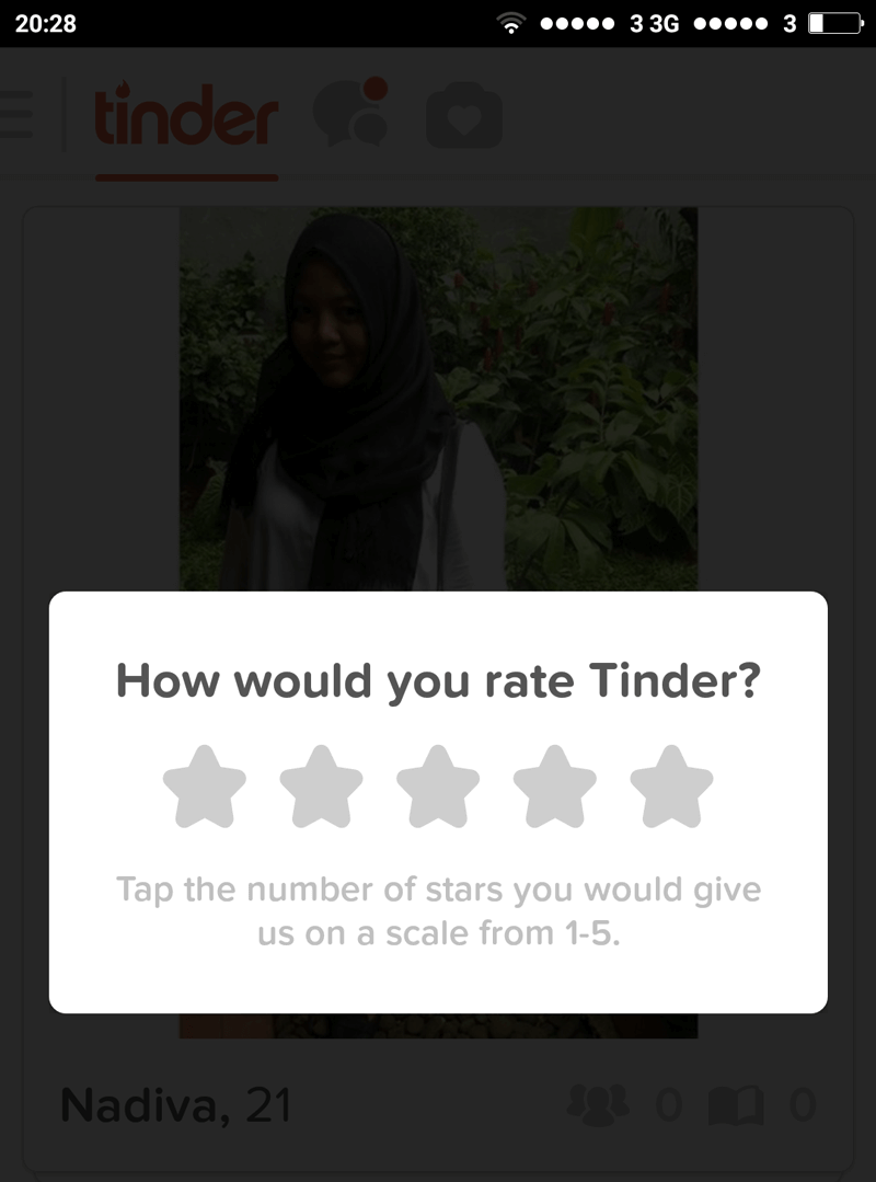 tinder direct select mobile notification