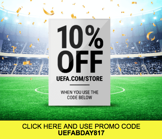 uefa customized email with personalized promo code