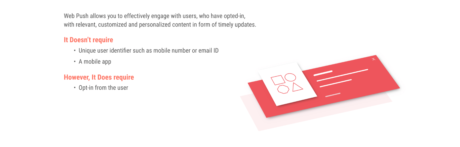 web push notification layout example